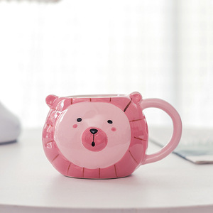 <span class=keywords><strong>Taza</strong></span> <span class=keywords><strong>de</strong></span> Cerámica con Diseño <span class=keywords><strong>de</strong></span> Animales, Panda, Zorro, León, <span class=keywords><strong>Taza</strong></span> para Desayuno - Product Image 5