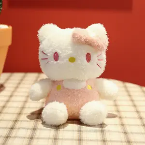 Brinquedo de pelúcia realista para aquário, pinguim colorido Halo Kitty, brinquedo de pelúcia realista para aquário, pinguim de pelúcia, presente para presente