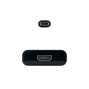 Convertidor USB-C a HDMI 4K, 15 cm, color negro, para conectar dispositivos a monitores y proyectores con definición. - Product Image 2