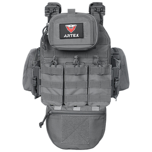 Gilet tactique porte-plaques Artex pour hommes, à libération rapide, respirant et réglable, pour la sécurité - Product Image 3