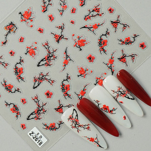 Calcomanías de <span class=keywords><strong>Uñas</strong></span> con Relieve 5D de Moda Tradicional China, Diseño de Bestia del Año del León para el Festival de Primavera, Adornos para Arte de <span class=keywords><strong>Uñas</strong></span> DIY - Product Image 1