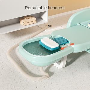 <span class=keywords><strong>Chaise</strong></span> de lavage de cheveux allongée <span class=keywords><strong>chaise</strong></span> de shampooing pour bébé en plastique pour bébé <span class=keywords><strong>chaise</strong></span> Portable réglable pour bébé <span class=keywords><strong>Table</strong></span> à manger d'alimentation Unique - Product Image 3