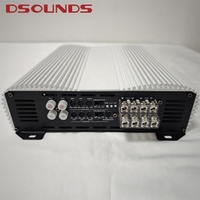 Amplificateur de voiture blanc 800.4 grande puissance 4CH amplificateur de voiture gamme complète amplificateur de voiture brésilien avec amplificateur de voiture 800WrmsX4CH