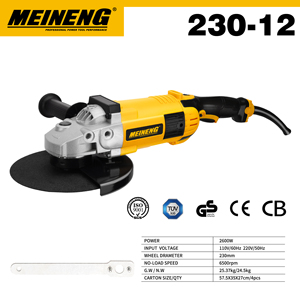 230-12 2600w 7 "/9" שחיקה גלגל 220V זווית גדולה מטחנת 180 מ "מ/230 מ" מ - Product Image 2