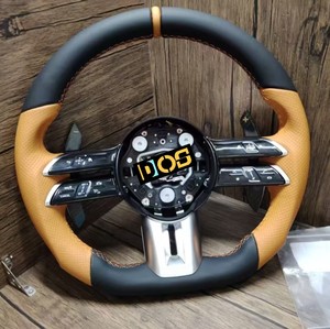 สำหรับ Mercedes-Benz 2015-2021พวงมาลัยหนังหรูหราปรับแต่งได้พอดีกับ W205 W213 GLA <span class=keywords><strong>S</strong></span> E-Class <span class=keywords><strong>A35</strong></span> C63 GT <span class=keywords><strong>AMG</strong></span> - Product Image 2