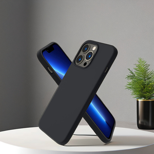 Custodia per telefono in TPU morbido nero opaco di lusso per <span class=keywords><strong>iPhone</strong></span> 14 <span class=keywords><strong>Plus</strong></span> 16 13 11 Pro Max X XS 15; <span class=keywords><strong>Cover</strong></span> antiurto in <span class=keywords><strong>silicone</strong></span> per cellulari - Product Image 3