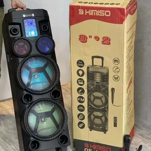 Altavoz inalámbrico multifunción, altavoz profesional con micrófono, 8 pulgadas, gran oferta QS-A284 Estados Unidos