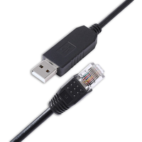 Câble de console FTDI FT232R USB RS232 série vers RJ45 pour les routeurs Cisco Console Port Cis co 1000, 1600, 2500, 2600 et 3600
