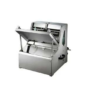 FURNOTEL 5 to 20 mm Thickness Adjustable Stainless Steel Bread Slicer Machine Food Processing Machinery