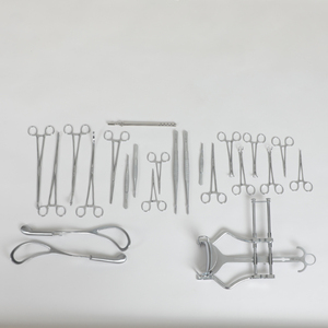 <span class=keywords><strong>Hochey</strong></span> - Juego de Instrumentos Quirúrgicos Profesionales para Amígdalas, Kit de Cirugía ORL de Acero Inoxidable Médico - Product Image 1