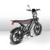 Bicicleta Eléctrica de Montaña GT20 con Motor Trasero, Batería de Litio de 48V 15AH, 1000W, Freno de Disco, Sin Escobillas, de Acero, Deportiva, Rápida, Urbana