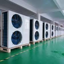 ปั๊มความร้อนแบบพัดลมด้านหน้าเดี่ยว 4KW 6KW 8KW โครงสร้างลดแรงสั่นสะเทือน ตั้งค่าการทำงานผ่าน Wi-Fi เพื่อรักษาอุณหภูมิห้องนั่งเล่นให้คงที่ - Product Image 5