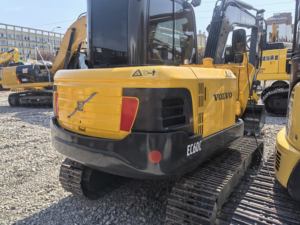 Excavadora de cadenas Volvo EC60C usada de alta calidad |   Hecho en Suecia |   Componentes Hidráulicos de Segunda Mano de 6 Toneladas |   1 año |   Envío Inmediato - Product Image 4