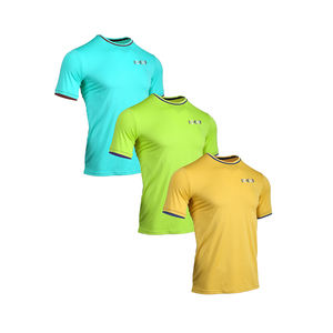 Proveedor de China Camiseta de punto de poliéster absorbente funcional profesional para hombre Camiseta de poliéster - Product Image 5