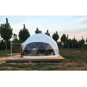 Rumah Kubah Geodetik Glamping Tenda Kubah Akrilik