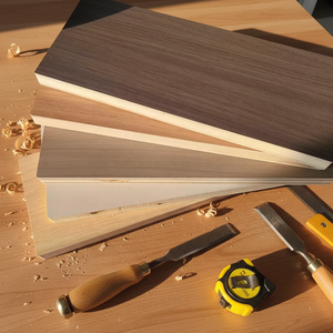 Lemari Dapur Sekolah Kelas Satu dari Papan Blok Melamin Kayu Pinus Solid 18mm Ramah Lingkungan Tahan Air Harga Terjangkau Warna Putih - Product Image 5