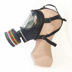 सस्ते जहरीला गैस सबूत अमोनिया पूरा चेहरा श्वासयंत्र गैस मास्क - Product Image 5