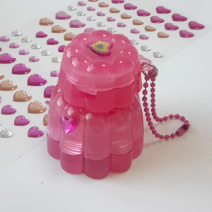 Wholesale 4g <b>Lip</b> Balm Jar with Cute Pink Pumpkin Lid Blush Jar Skin Care <b>Cream</b> Container Cosmetic Plastic Jar - Product Image 6