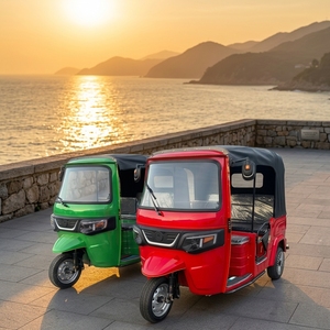 Nouvelle Arrivée 2026 Tricycle Électrique Passager Tuk Tuk Auto Rickshaw Surpuissant (Plus de 1KW, 60V) à Forte Capacité de Montée, <span class=keywords><strong>Taxi</strong></span> Fermé - Product Image 1