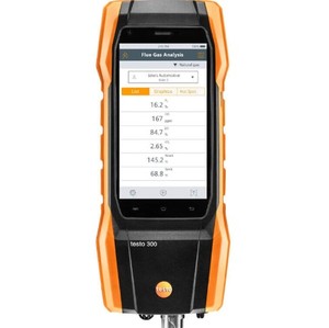 Analizador de Gases de Combustión Testo 300LL, O2, CO, con Compensación de H2, Sensor de NO de 30000 ppm, Pantalla Táctil de 5 Pulgadas, Alta Precisión, 1 Año de Garantía - Product Image 1