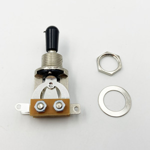 สวิตช์เปลี่ยนปุ่มเลือกพิ๊กอัพแบบ 3 ทางสำหรับกีตาร์ไฟฟ้า <span class=keywords><strong>LP</strong></span>/SG/ES พร้อมปลายพลาสติกสีขาว/ดำ/เหลือง - Product Image 3