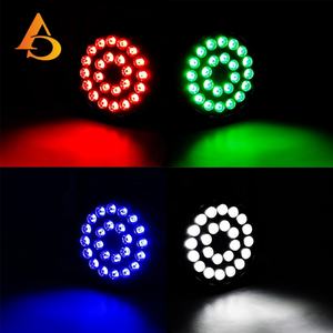 Projecteur LED PAR 24x12W RGBW 4-en-1 pour scène, mariage, discothèque, karaoké - Product Image 6