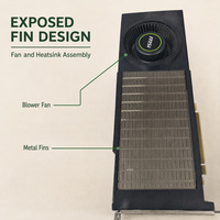 Tersedia Grosir RTX 3090 24G 10496 CUDA Cores 350W Kartu Video Desktop Gaming Kartu Grafis GPU untuk Komputasi Berkinerja Tinggi.