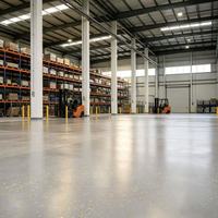 Peinture époxy pour sols à base d'eau S-307, respectueuse de l'environnement, résistante à la corrosion, imperméable, haute dureté, application au pinceau pour environnements humides