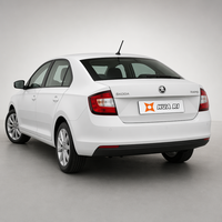 Подержанный седан Skoda Rapid 2018 года, автомат, кожаный салон, экономичный, без ДТП, левый руль, готов к отгрузке оптом