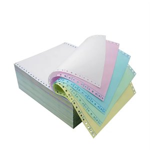Manufacturer Wholesale 3 Plys NCR Paper Carbonless Paper <strong>Continuous</strong> <strong>Computer</strong> Paper Sheets <strong>Form</strong> Copies for Invoice - Product Image 2