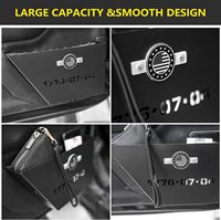 Boîte de rangement pour porte avant, boîte de rangement latérale de porte, accessoires de rangement intérieur pour Jeep Wrangler JK 2/4 portes, modèles 2007-2018
