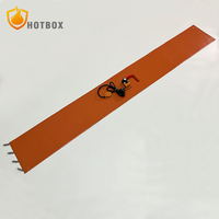 Coussin chauffant flexible électrique personnalisé utilisé dans le détecteur de particules Atlas du Grand LHC, tapis chauffant en silicone