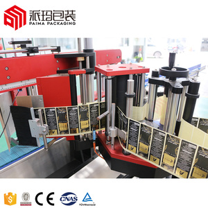 Tự động đôi bên Sticker phẳng Máy dán nhãn chai cho chai vuông cho nước giải khát điền dòng máy - Product Image 6