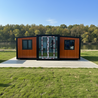 Maison préfabriquée en conteneur, maison en conteneur à Porto Rico, maison en conteneur pliable, maison modulaire pliable de 20 pieds