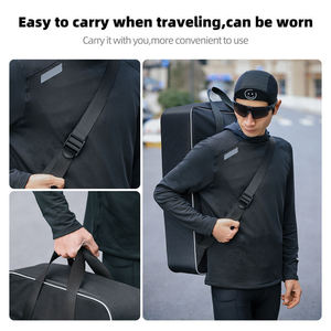 Sac de transport portable WEST BIKING OEM/ODM pour rouleau de vélo, sac de chargement de vélo anti-poussière, sac à dos de cyclisme étanche - Product Image 4