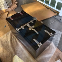 Boîte à outils en aluminium ZhongMei pour camionnette, à fixer sous le châssis ou sous le lit de chargement, boîte de rangement pour camionnette