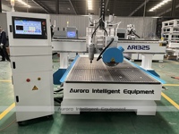 Routeur CNC à bois massif en bois dur AURORA Servomoteur de table à vide gravure 3d coupe CNC routeur Machine avec scie