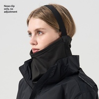 Masque de ski imperméable doublé polaire, écharpe chaude, protection faciale coupe-vent pour l'extérieur, unisexe, résistant au froid, épaissi pour le cyclisme