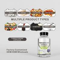Capsules de Turkesterone HDK OEM ODM, complément sportif naturel pour la croissance musculaire anabolique, la force et la récupération, marque privée