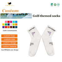 Chaussettes de golf antidérapantes LE FILLES OPEN pour hommes et femmes – Soutien aux startups