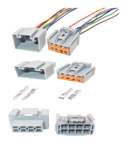 Connecteur Électrique Automobile 8 Broches Femelle en Cuivre 12V 2A pour Harnais de Lève-Vitre de Voiture 7282-3243-40 / 7283-3243-40