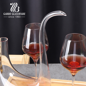 <span class=keywords><strong>Carafe</strong></span> en verre à <span class=keywords><strong>vin</strong></span> rouge, pour <span class=keywords><strong>Carafe</strong></span> à <span class=keywords><strong>vin</strong></span>, modèle personnel, avec large Base et point d'aération, cristal pureté claire, avec gobelet - Product Image 3