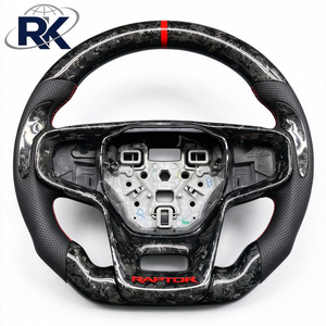 Volante de Fibra de Carbono Forjado para <span class=keywords><strong>Ford</strong></span> <span class=keywords><strong>Bronco</strong></span> 2021-2024, Botones con Marcador Rojo, <span class=keywords><strong>Precio</strong></span> Bajo al por Mayor, Directo de Fábrica - Product Image 3