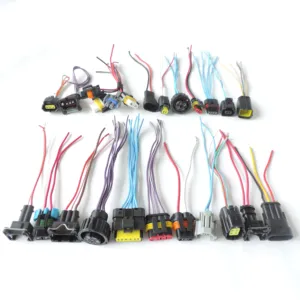 Automotive wire harness customization connector car wire tail Repair or modification use sensor extension auto wire harness