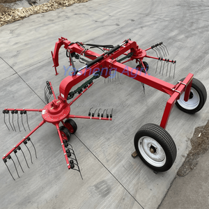 Matériel agricole : <span class=keywords><strong>Tracteur</strong></span> avec attelage 3 points, machine à aérer le foin 9LX-5.0 avec double disque - Product Image 5
