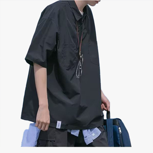 Camiseta Polo de Manga Corta para Hombre, Camiseta de Moda de Marca Moderna, Personalizable, Estilo Retro, Holgada, de Verano, de Media Manga - Product Image 5