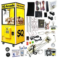Kit de carte mère pour machine à griffes RY à monnayeur, avec écran LCD, carte de contrôle PCB, faisceau de câblage et capteur, pour machine à griffes