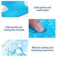 Confort Prostate Absorbant Les Chocs Fauteuil Roulant Chaise De Bureau Portable Confortable Conducteur De Voiture Coccyx Mousse À Mémoire De Refroidissement Gel Coussin De Siège