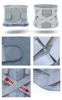 Ceinture de soutien lombaire pour soulager les douleurs du bas du dos, avec sangles réglables, pour sciatique et hernie discale