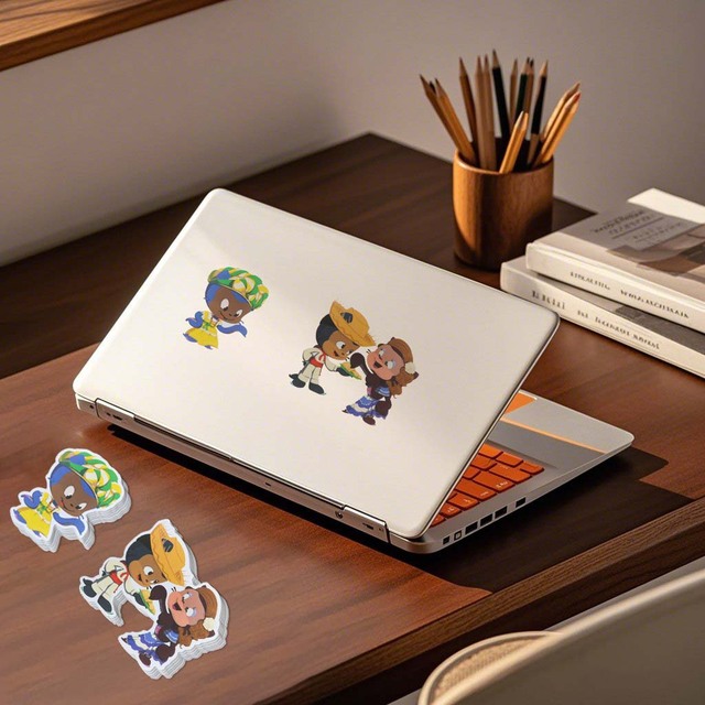 Waterproof Eco Friendly Pack Computer Sticker Die-cut Logos Vinyl Custom Die Cut Sticker Kiss Cut Stickers
